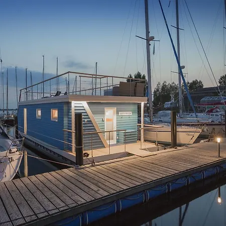 公寓 Ferienhaus Auf Dem Wasser - Hausboot Antje Frieda 费马恩